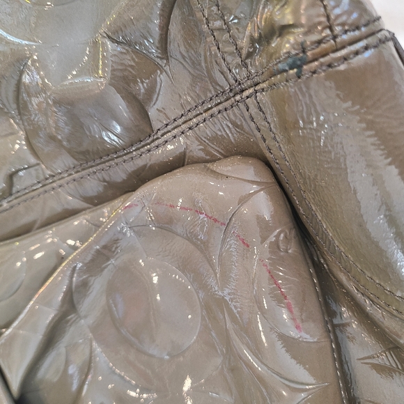 Coach Large patent leather Tote Bag - Picture 8 of 16